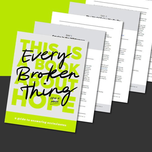 Every Broken Thing: A Guide to Answering Ecclesiastes